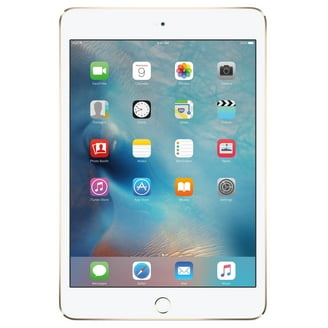 Restored Apple iPad Mini 4th Generation, 16GB, WiFi + LTE Gold