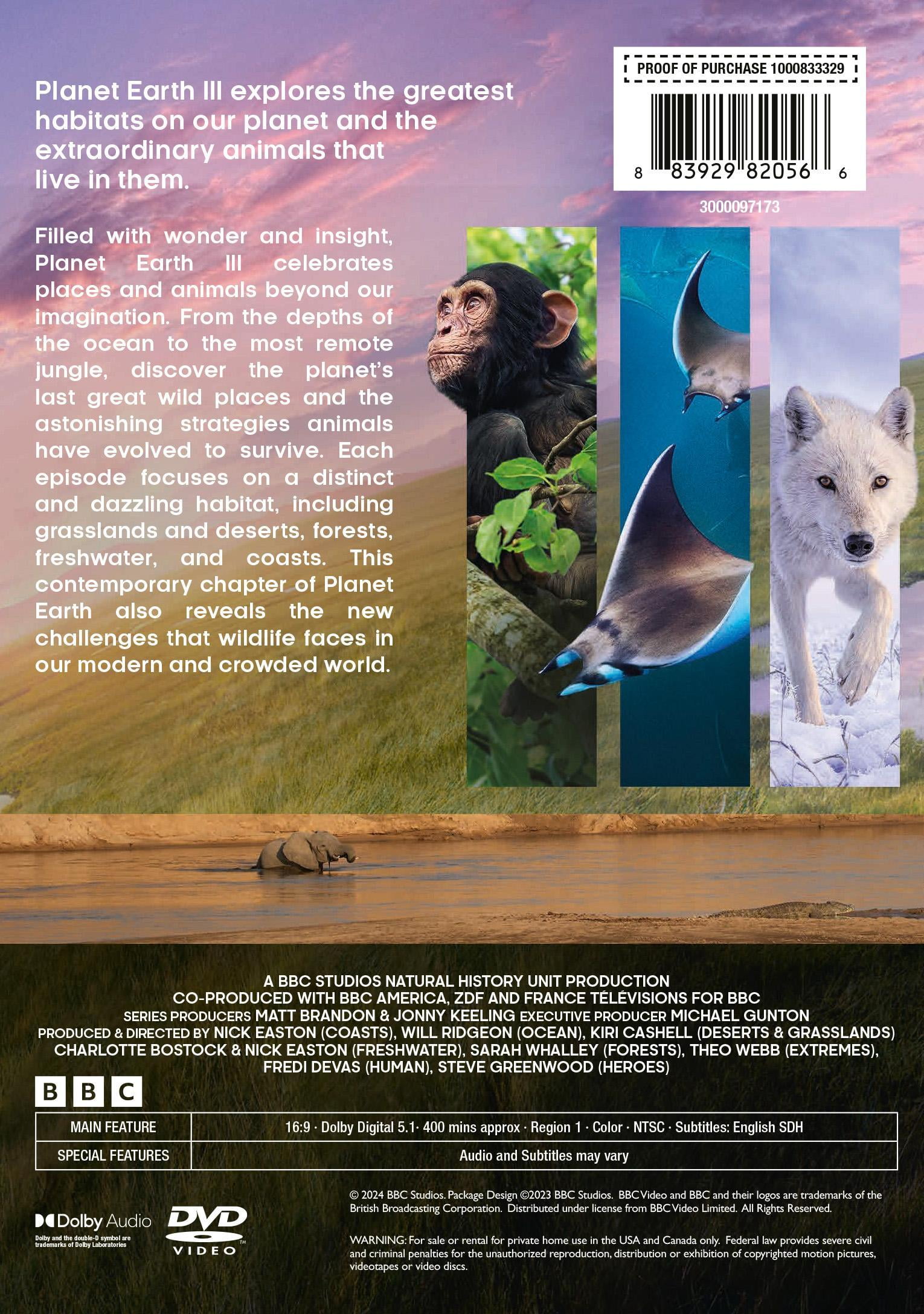 Planet Earth III (DVD) - Walmart.com