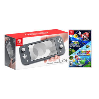 Nintendo Switch Lite Gaming Console in Blue with Mario Kart 8