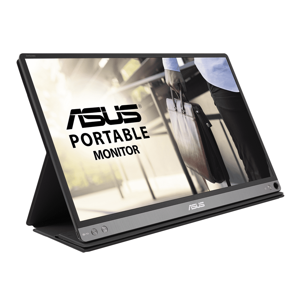 ASUS Mb169b+ 15.6-Inch Led Portable Monitor, Black/Silver