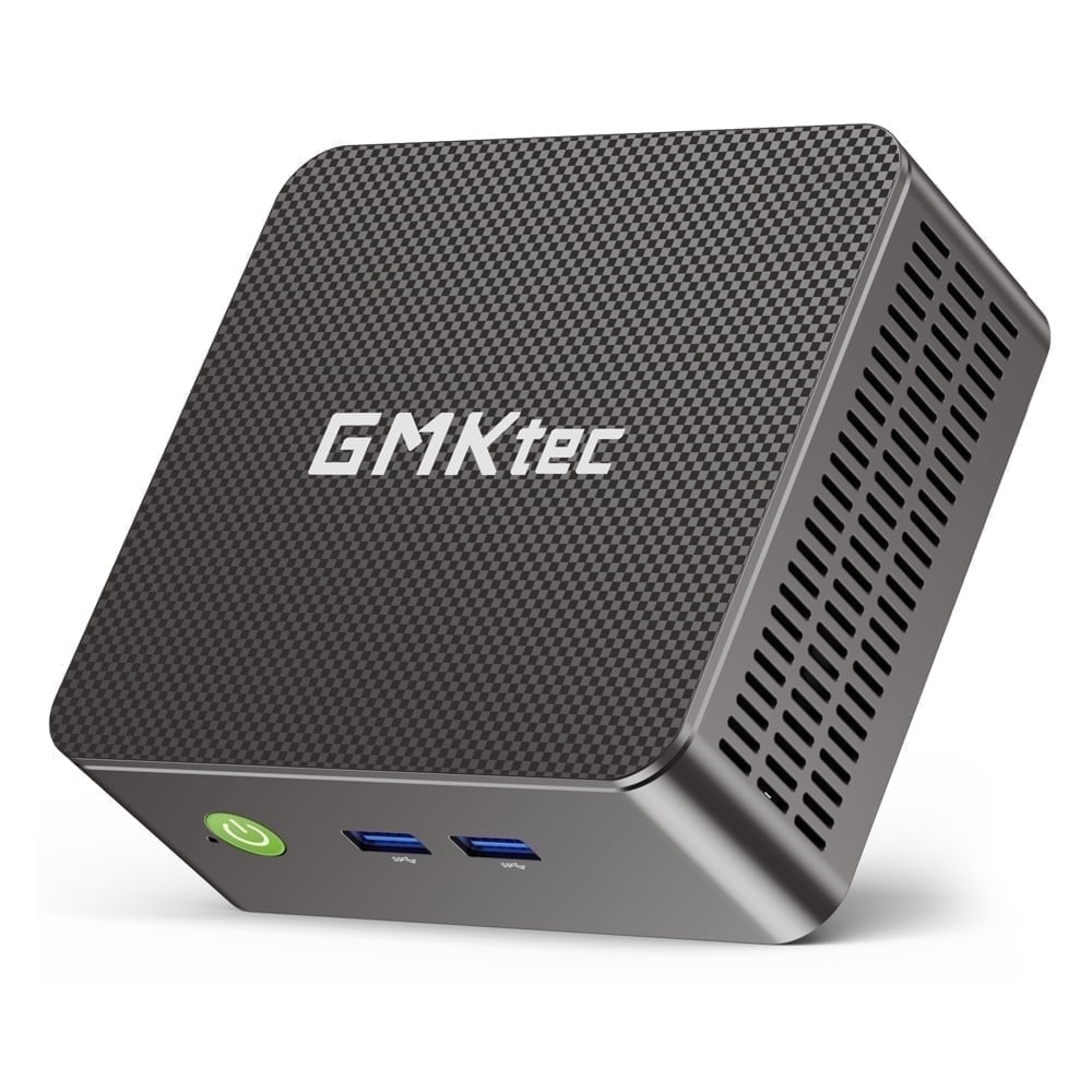 GMKtec Gaming Mini PC, AMD Ryzen 7 5825U 4.5GHz, 16GB RAM, 512GB