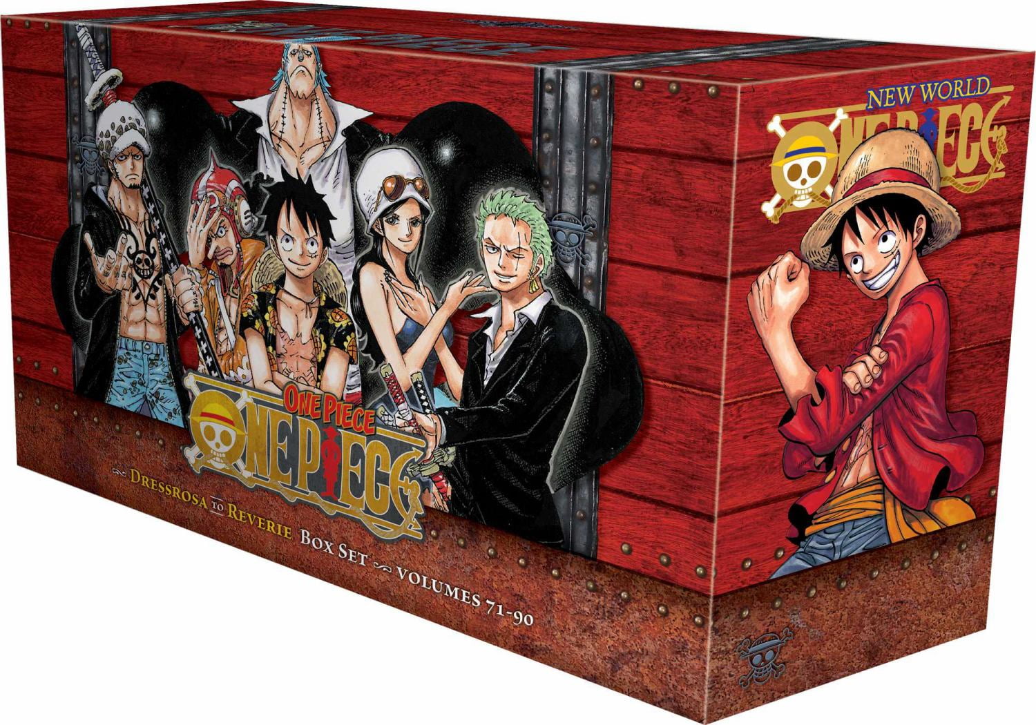 One Piece Box Set 4: Dressrosa to Reverie: Volumes 71-90 with