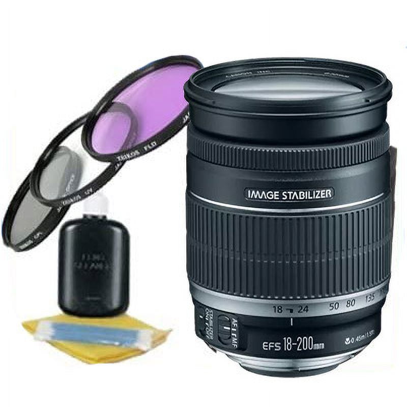 Canon EF-S 18-200mm f/3.5-5.6 IS Zoom Lens for DSLR Cameras