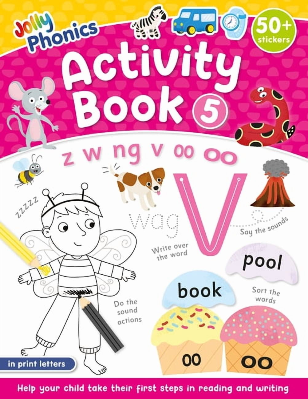 Jolly Phonics Activity Books, Set 1-7 Jolly Phonics Activity Book