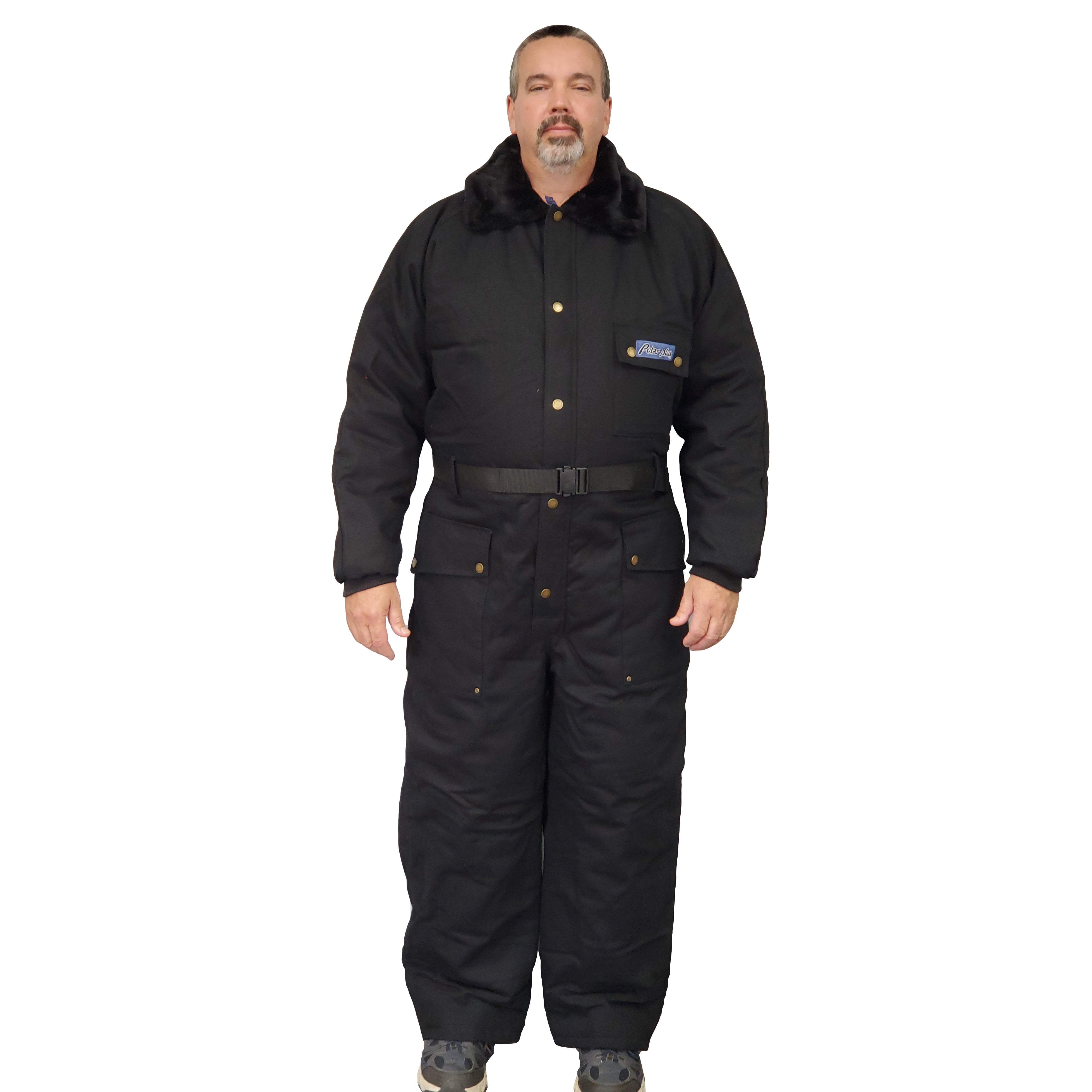 Polar Plus Men's Cotton Duck One Piece Insulated Freezer Suit for