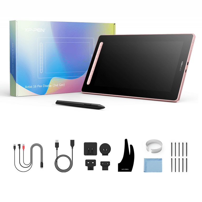 XPPen Artist 16 2nd Gen 15.4in FHD PC Drawing Tablet with Display