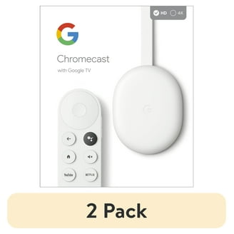 3 pack) Chromecast with Google TV - Streaming Entertainment in 4K