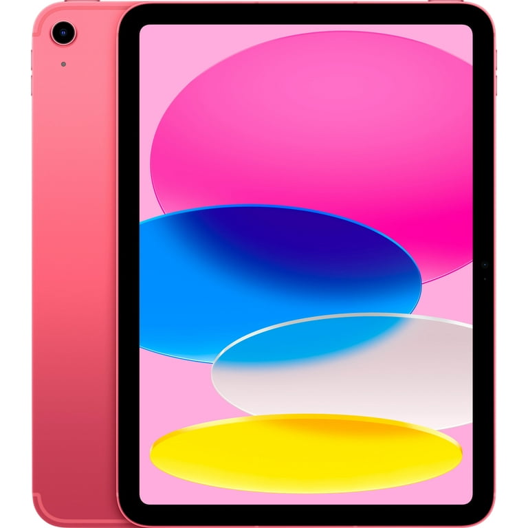 Apple 10.9-inch iPad 2022, Wi-Fi + 5G Cellular, 256GB, Pink, 10th