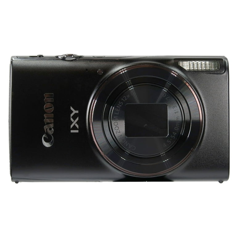 Canon IXY 650 Compact Digital Camera - Black, 12x Optical Zoom, Wi