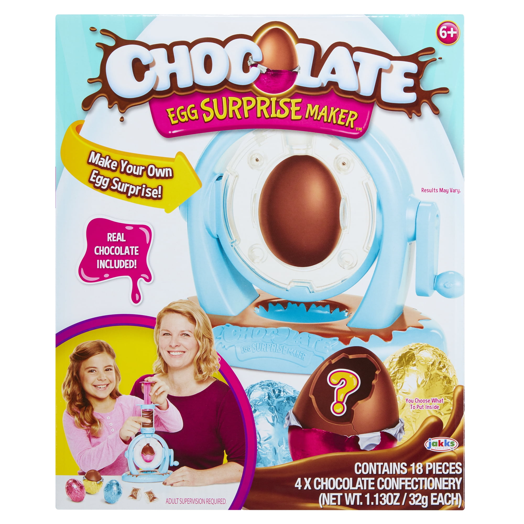Walmart Kids Toy Chocolate Egg Surprise Maker Machine Kit