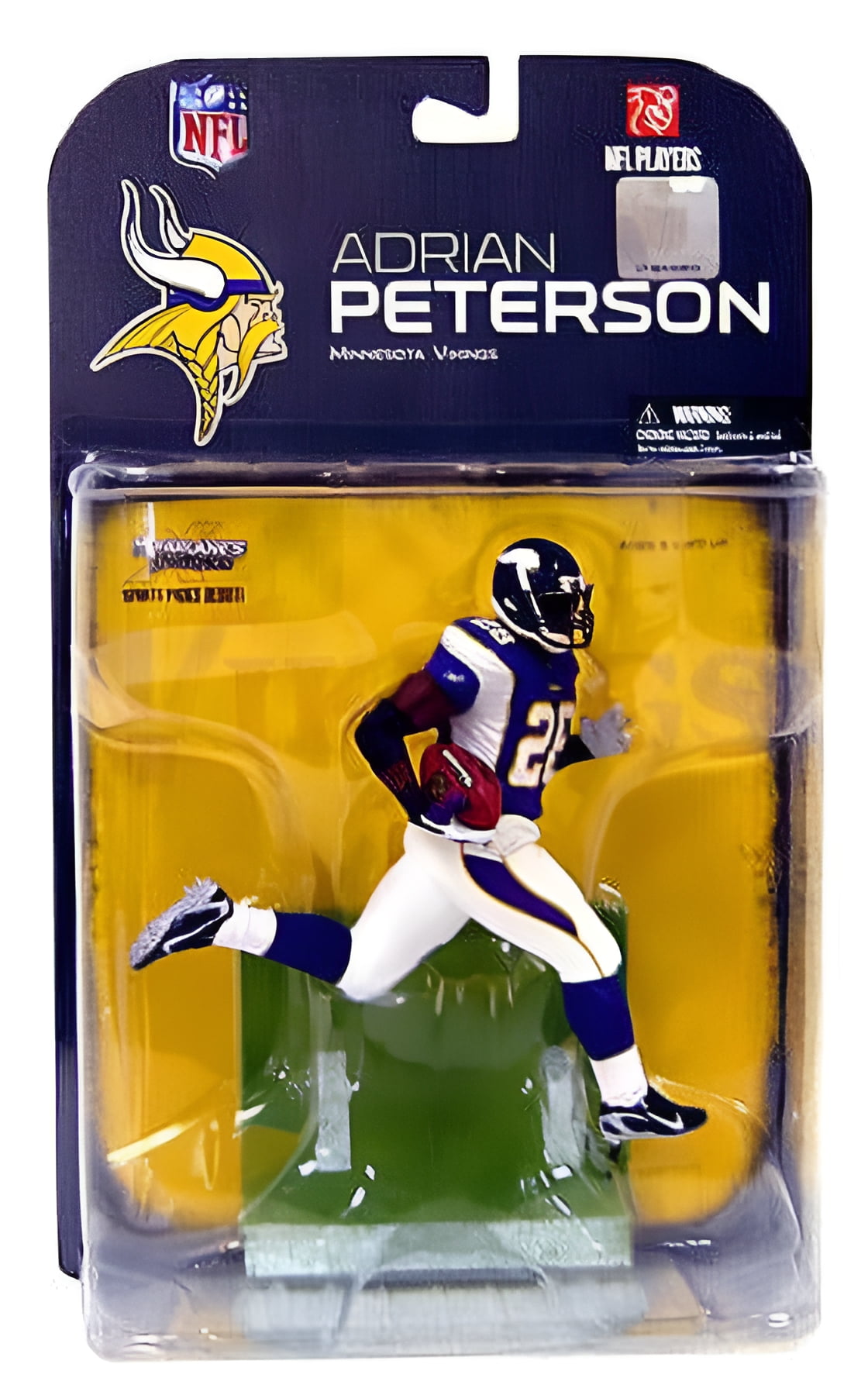 McFarlane Toys Adrian Peterson Action Figure, Black Wrist Tape