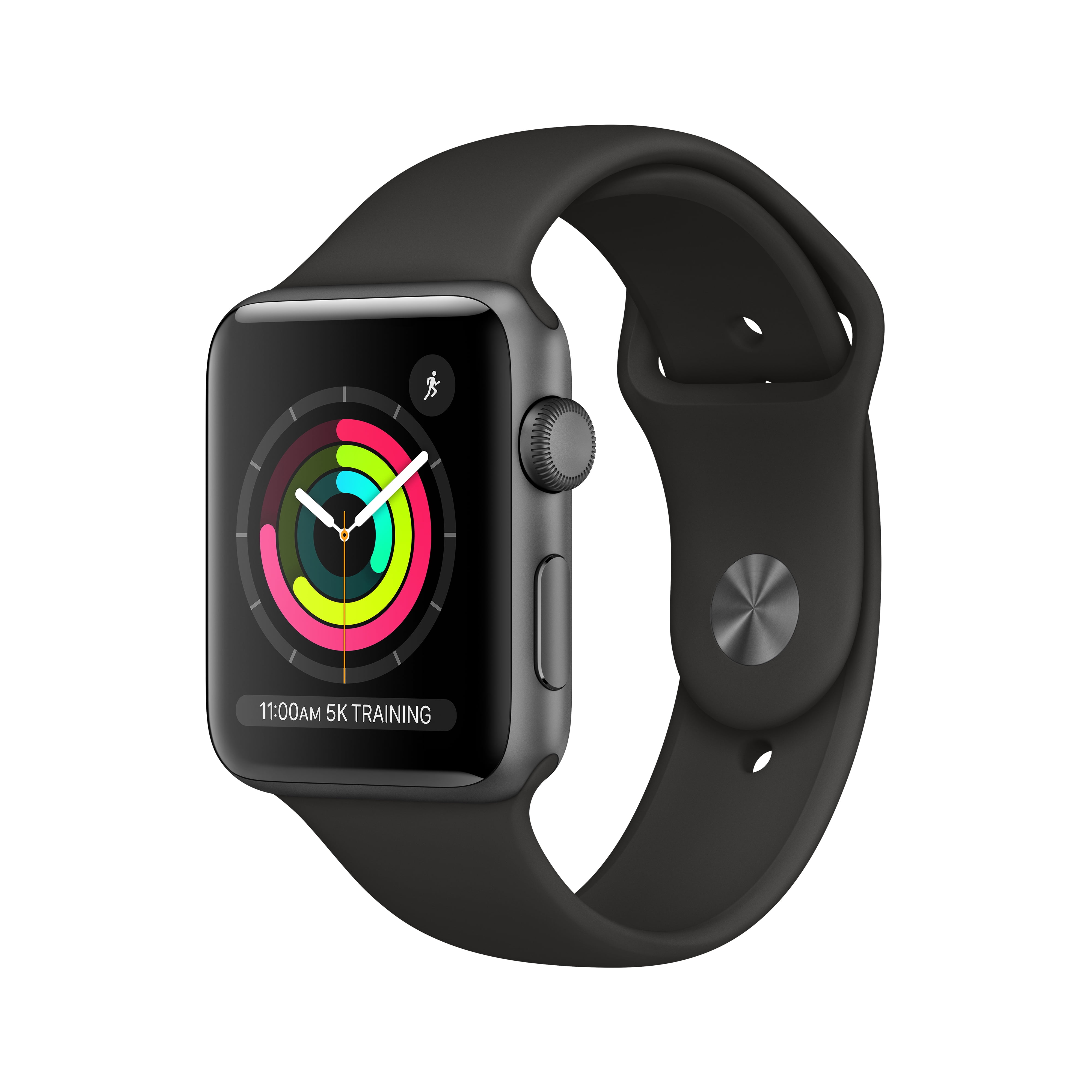 Apple Watch Series 3, 42mm, GPS - Space Gray Aluminum Case with