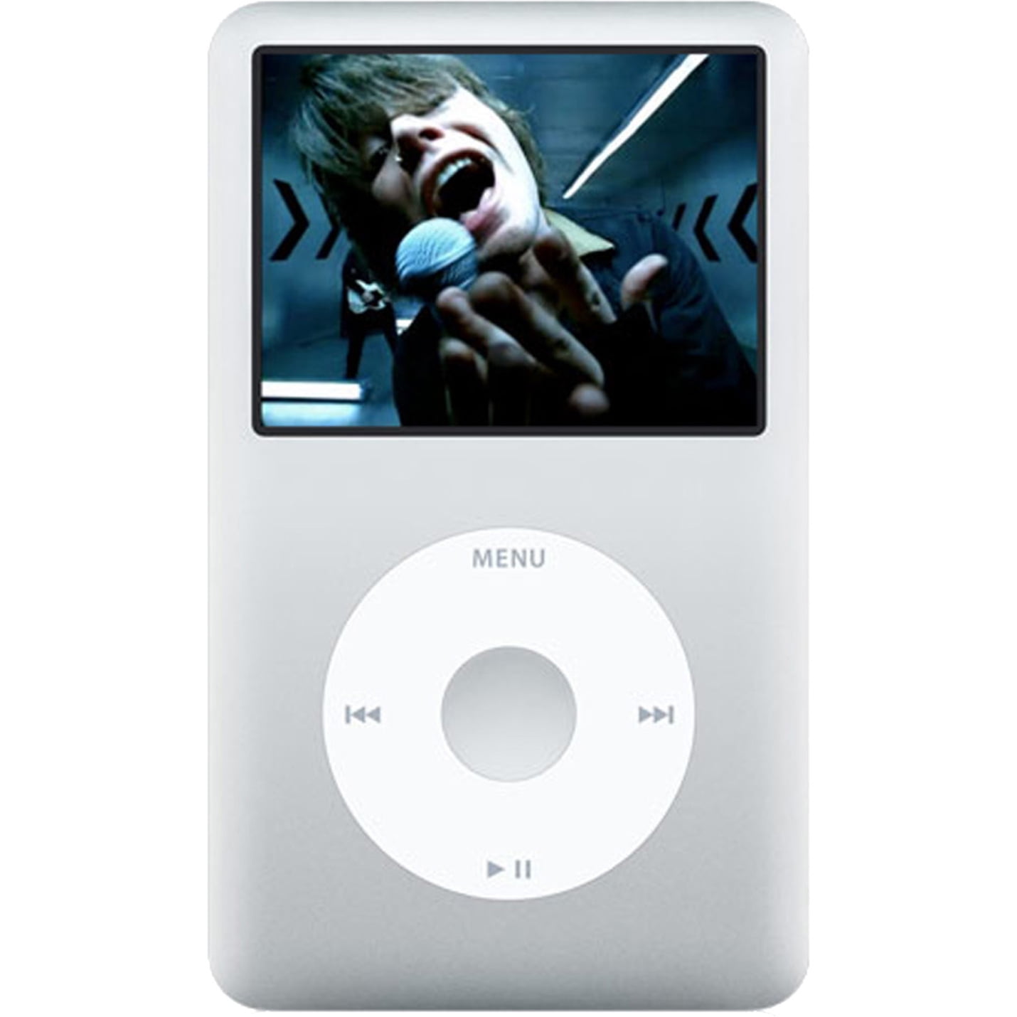 Apple iPod Classic 7th Generation, Silver, 160GB Storage, Up to 36