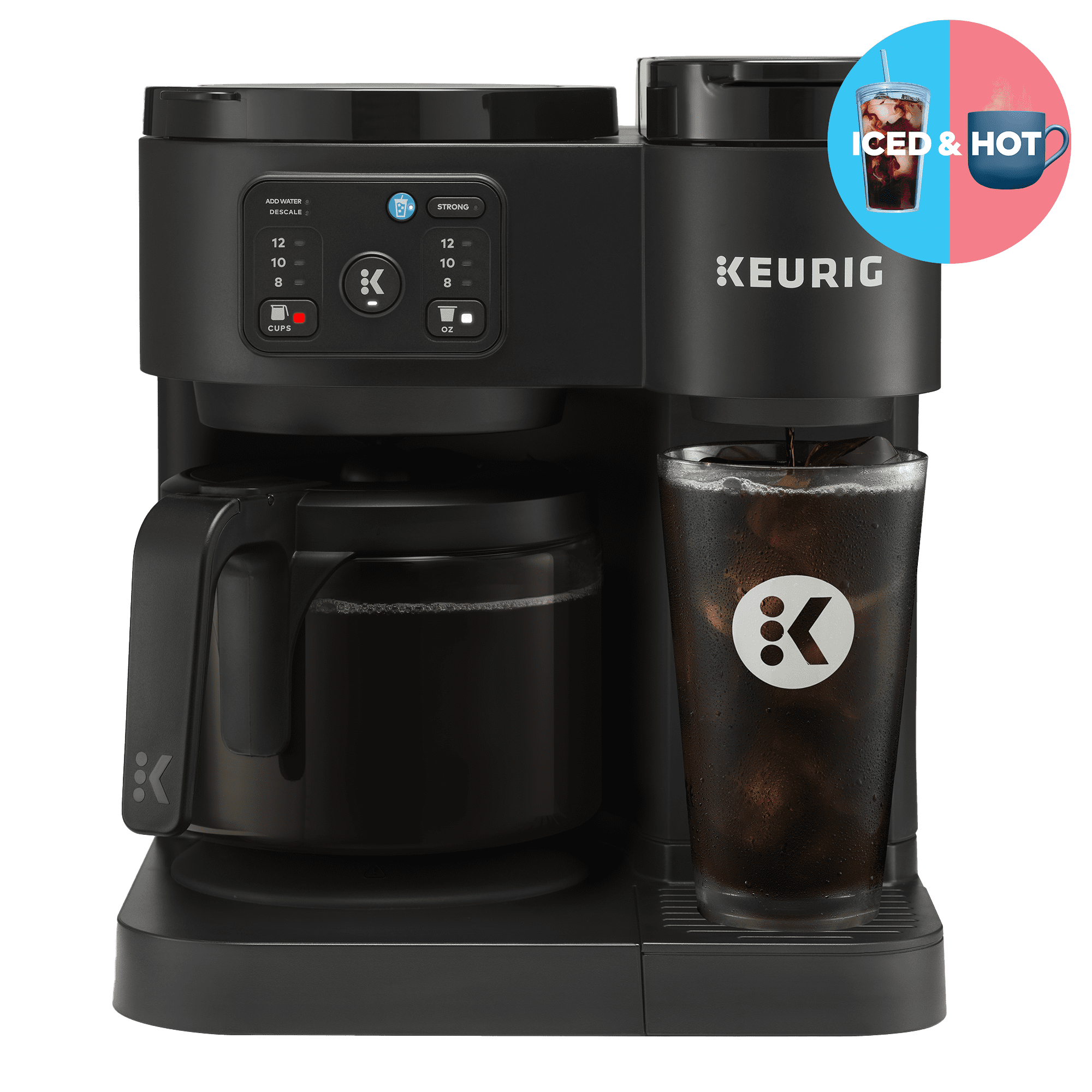 Keurig K-Duo Essentials Coffee Maker, Single-Serve K-Cup & Carafe