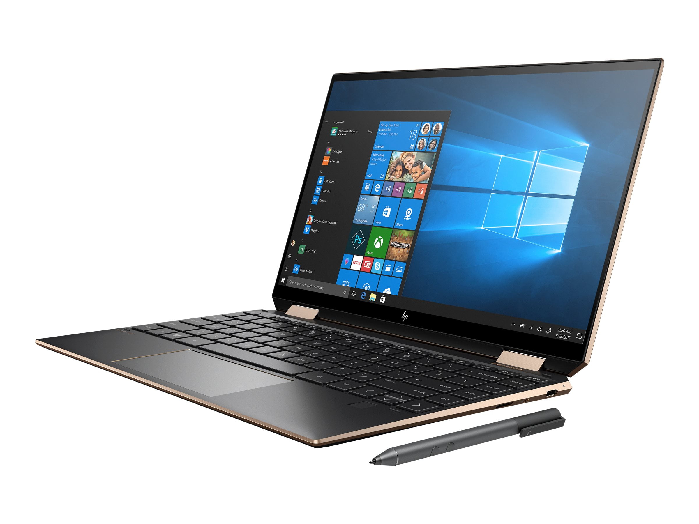 HP Spectre x360 Laptop 13-aw0023dx - Flip design - Intel Core i7