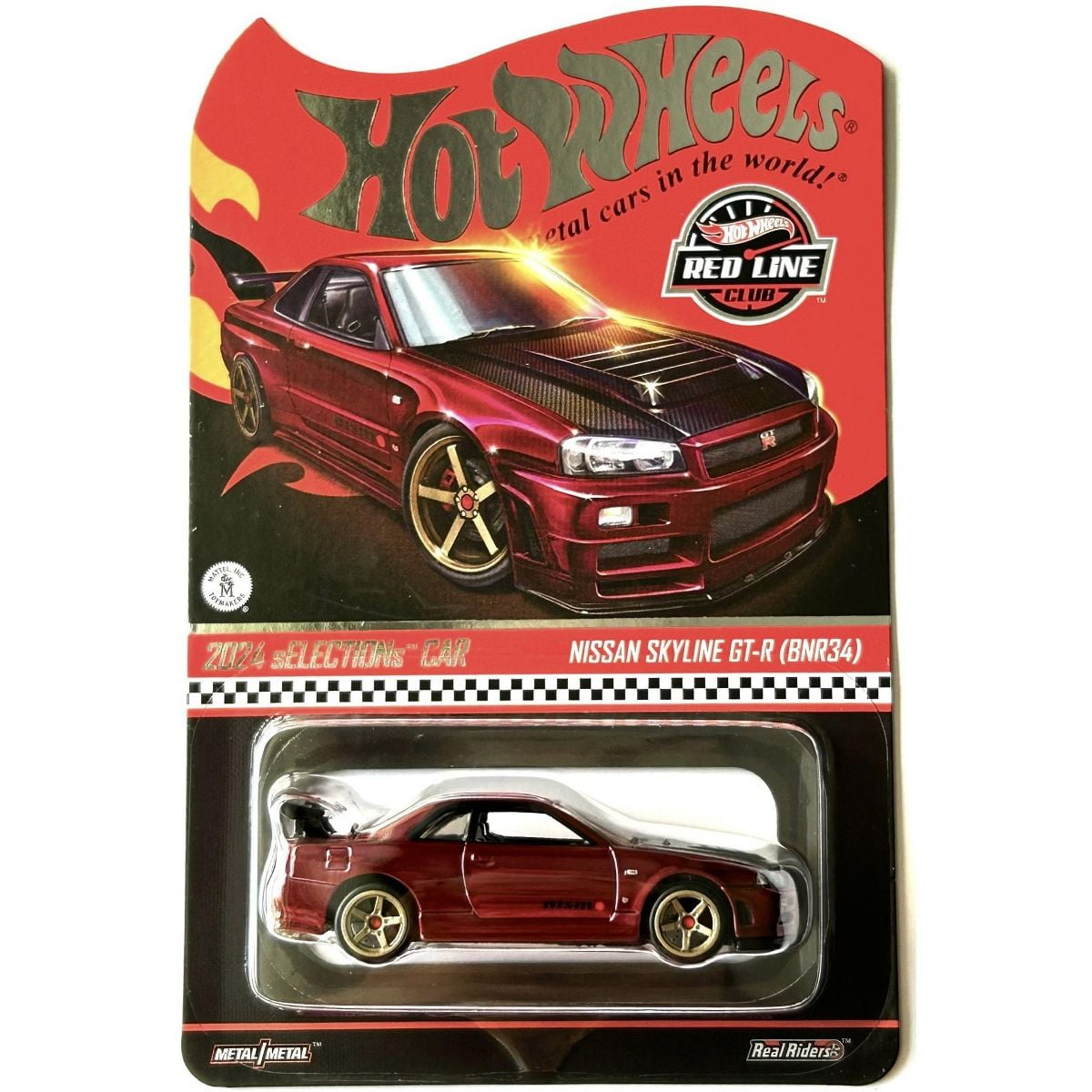 Hot Wheels RLC Nissan Skyline GT-R (BNR34) Exclusive Selections