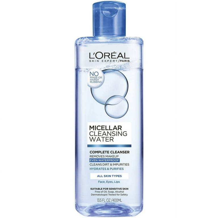 L'Oreal Paris Micellar Cleansing Water Face Wash, 13.5 fl oz