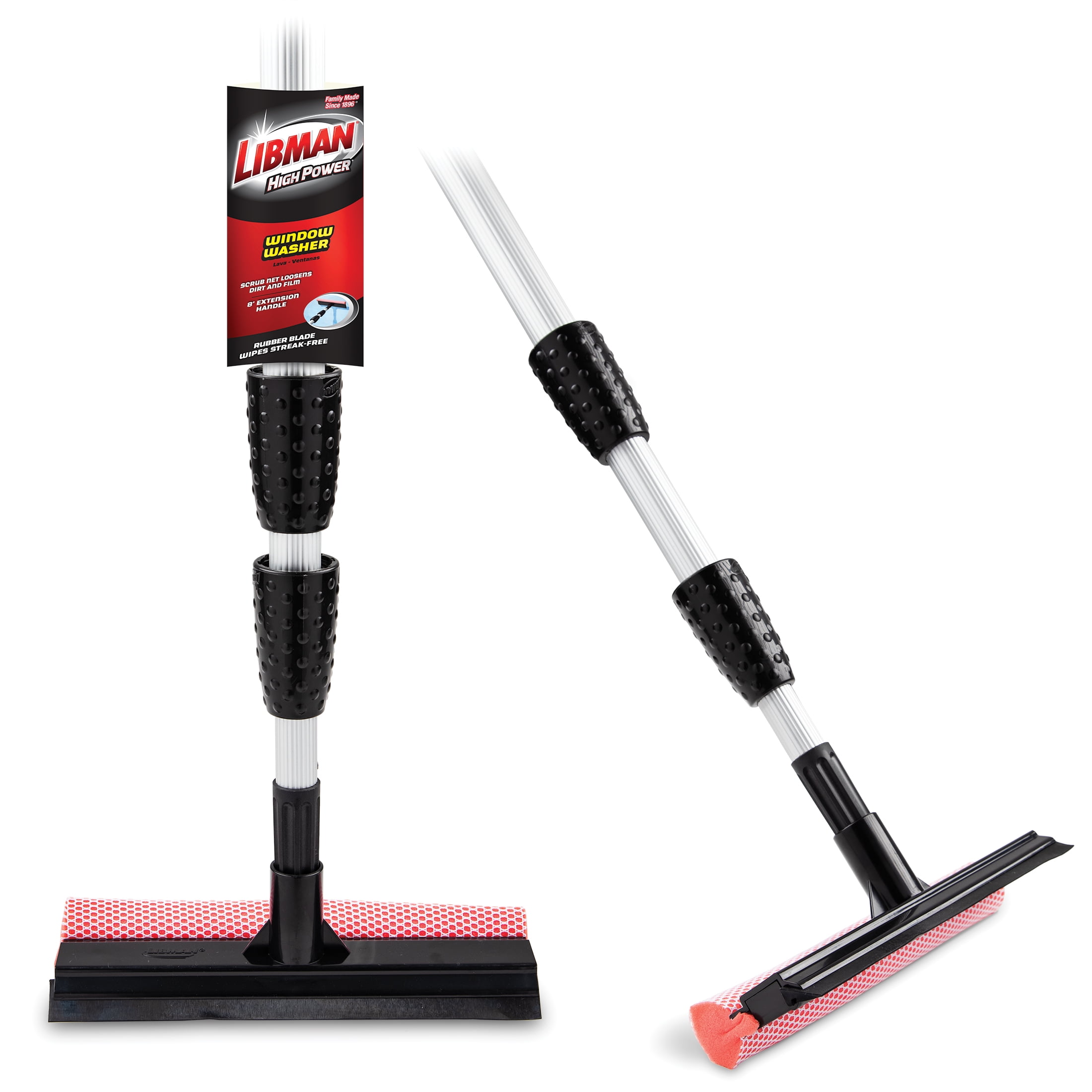 Libman 8 Foot Telescopic Window Washer Squeegee - Walmart.com