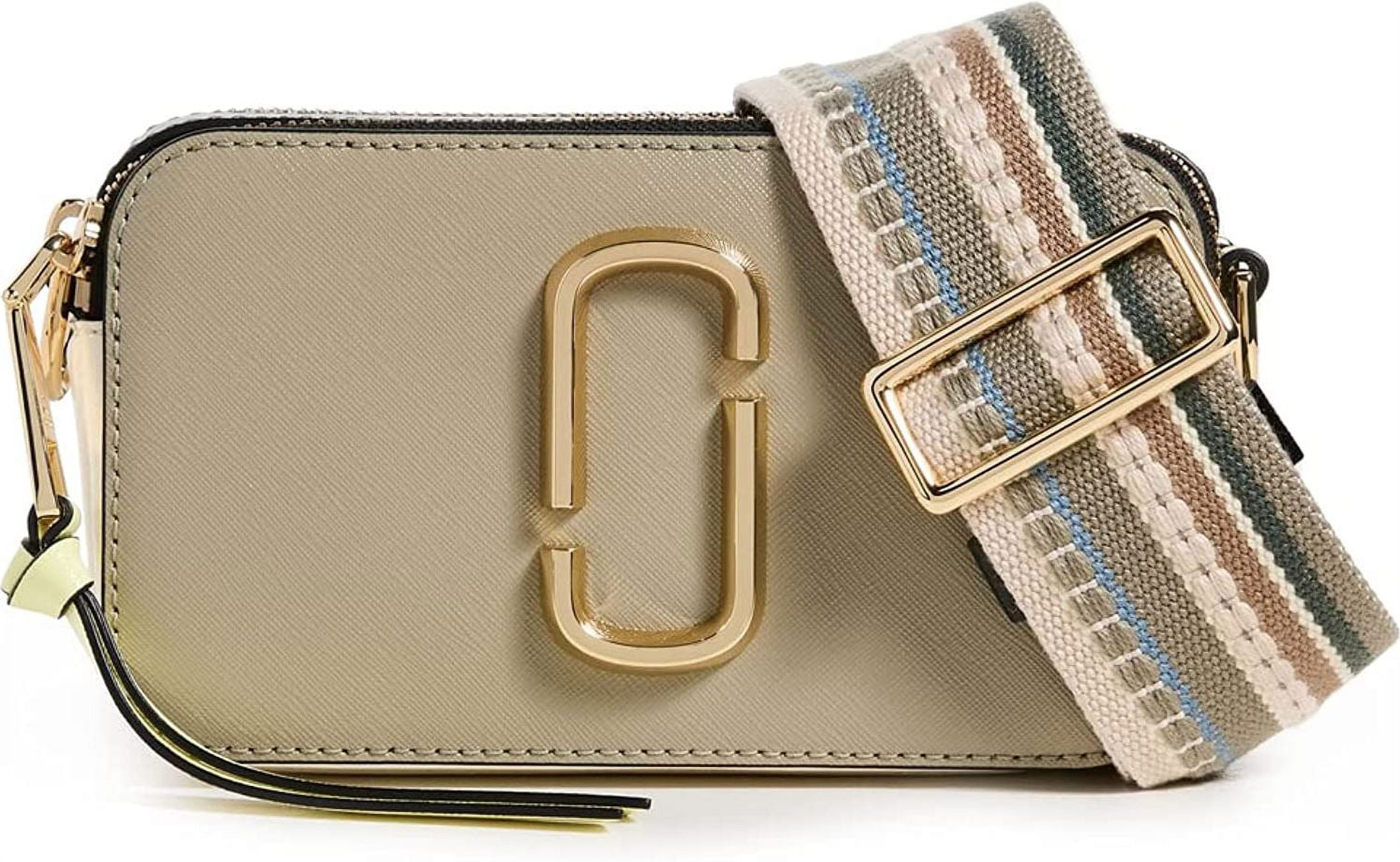 Marc Jacobs Women's Snapshot Camera Bag, Silver Sage Multi