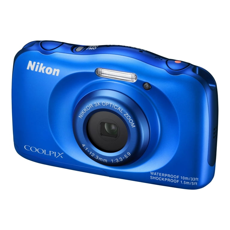 Nikon Coolpix S33 - Digital camera - compact - 13.2 MP - 1080p