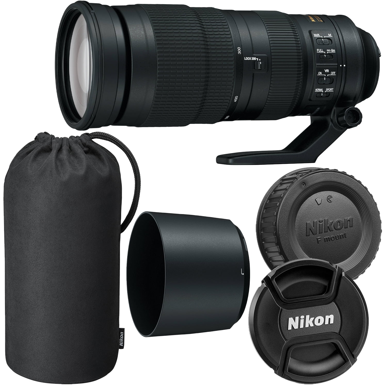 Nikon FX Camera Lens AF-S NIKKOR 200-500mm f/5.6E ED VR Zoom Lens