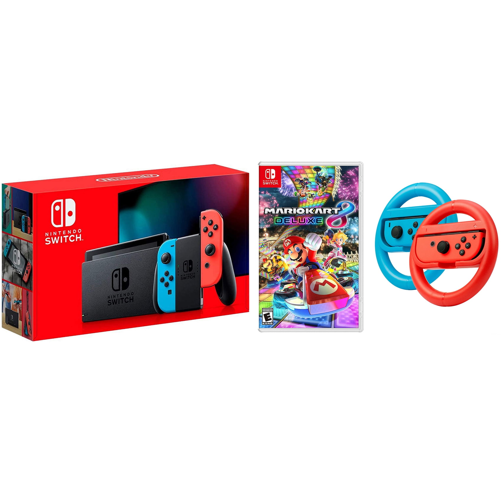 断*!様 任天堂Switch本体 青と赤 Joy-Con➕マリオカート8セット割 断