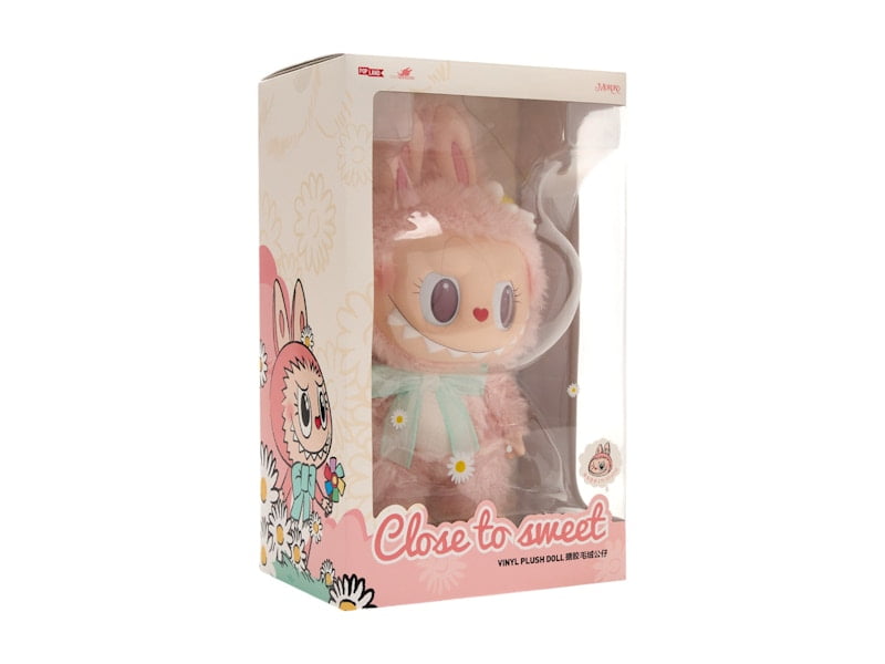 Pop Mart Labubu Mokoko Close to Sweet Vinyl Plush Doll, from