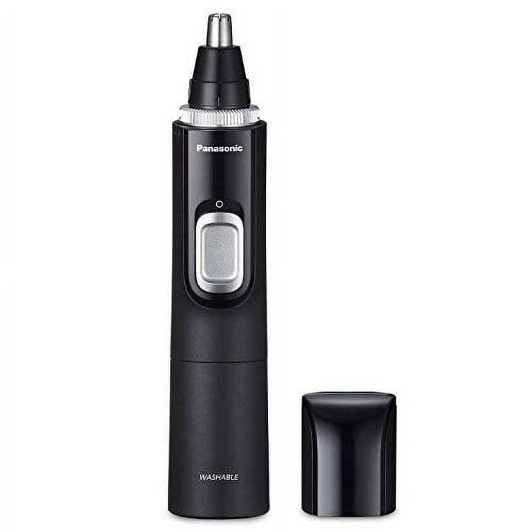 Panasonic ER-GN70-K Men's Ear and Nose Hair Trimmer with Vacuum