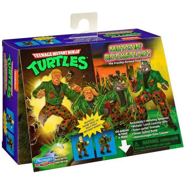 Playmates Collectible Rocksteady Action Figure - Walmart.com