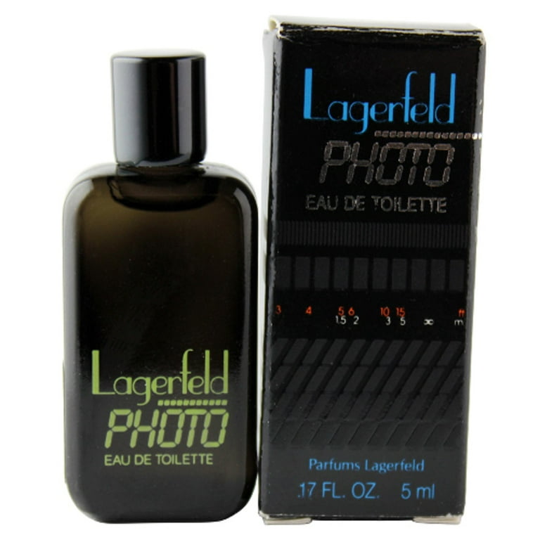 Karl Lagerfeld Photo for Men Mini EDT Cologne Splash, 0.17 oz, New