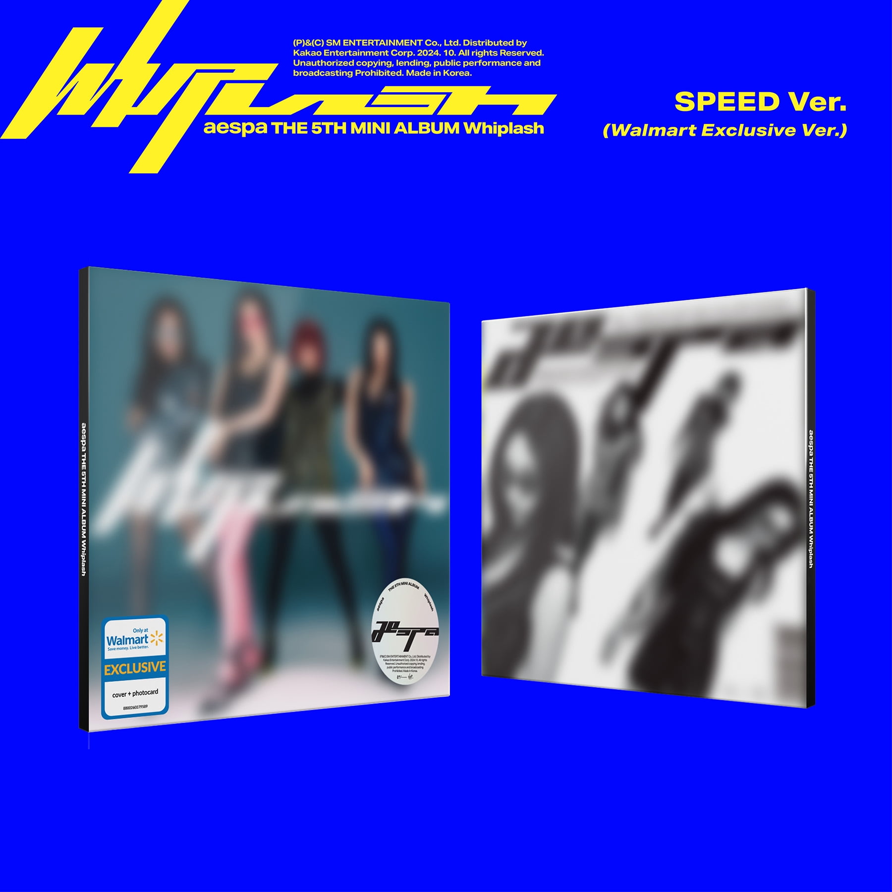 aespa - The 5th Mini Album 'Whiplash' (SPEED Ver.) (Walmart