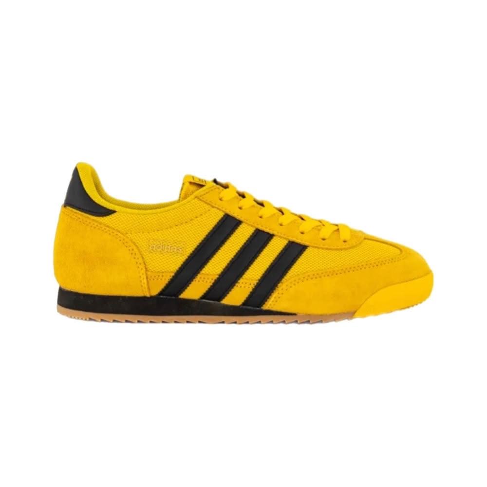 adidas 愛迪達】ADIDAS ORIGINALS R71 黃黑土黃乳酪色皮革休閒鞋男女同