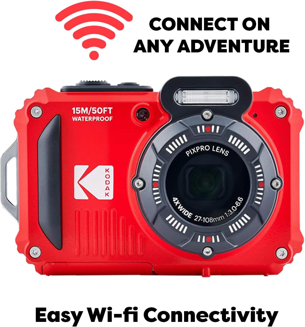 KODAK PIXPRO WPZ2 WiFi Digital Camera Waterproof Shockproof