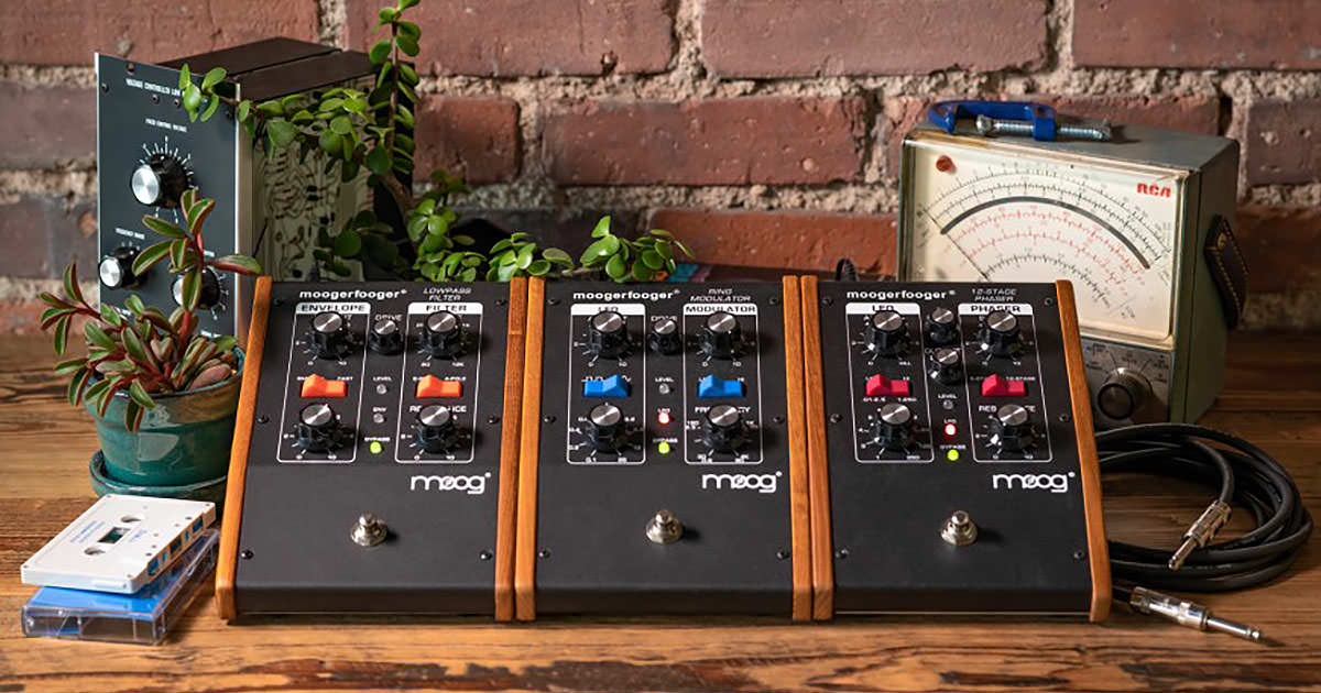 WORLD SYNTHESIZER #28：Moog、Moogerfoogerシリーズの生産を間もなく