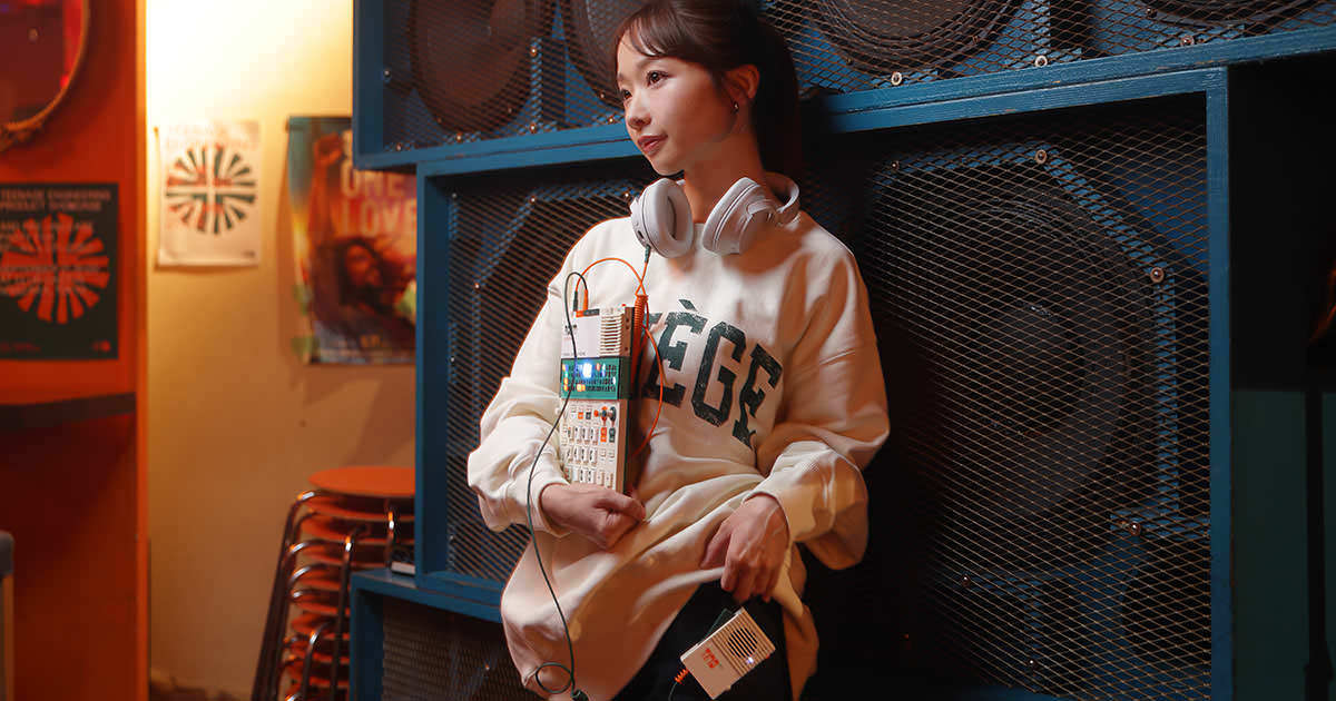 レゲエ／ダブに特化したビート・マシン、teenage engineering EP-40