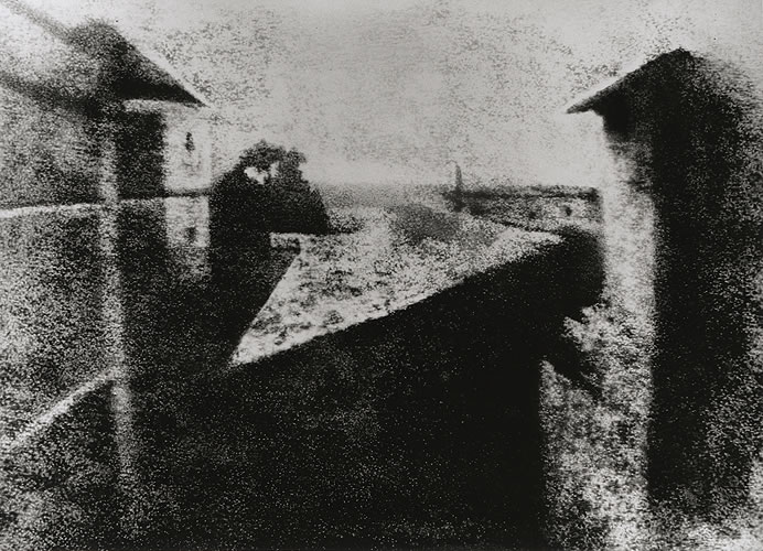View from the Window at Le Gras by Joseph Nicéphore Niépce