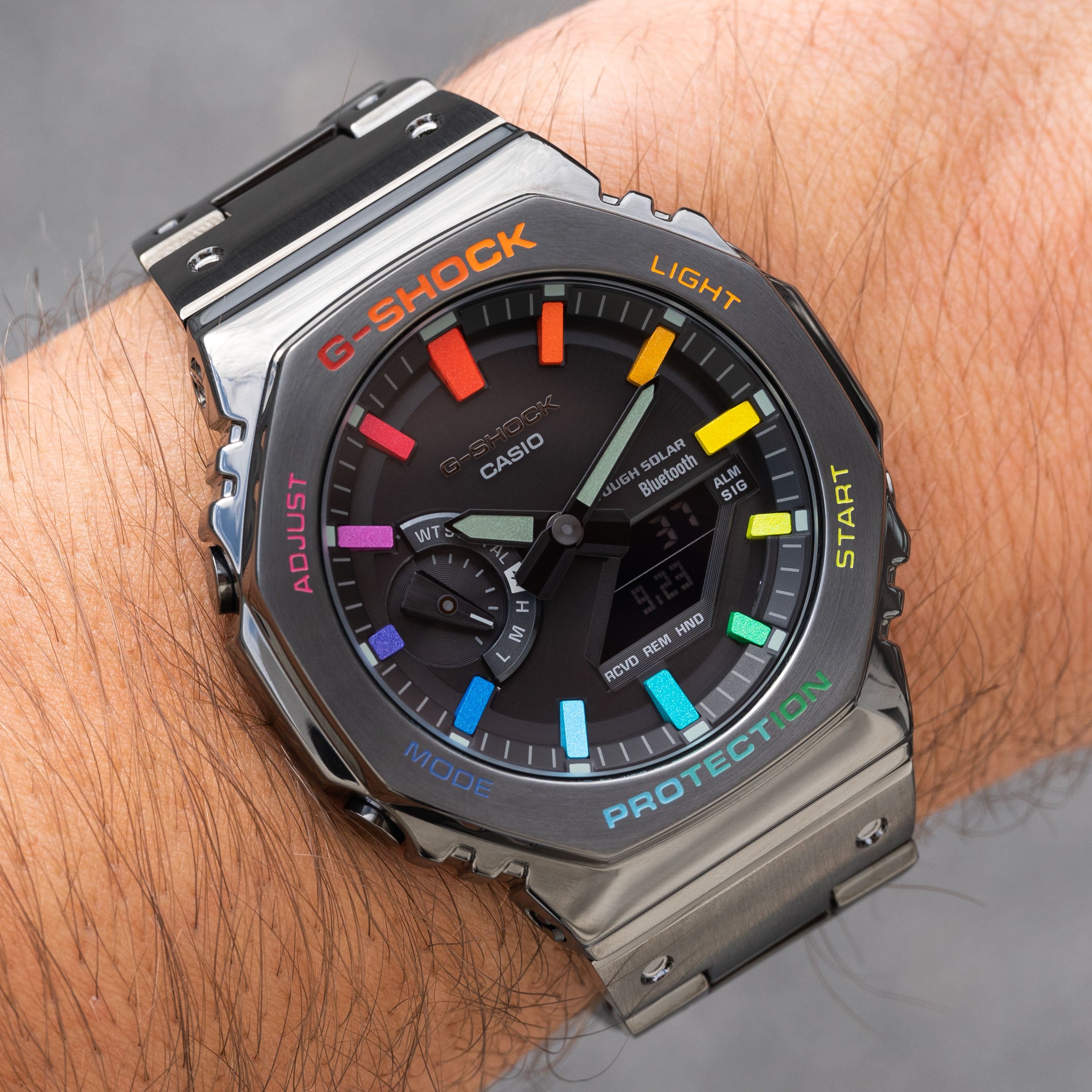 G-Shock CasiOak Black Metal Rainbow (カシオーク/ブラックメタル