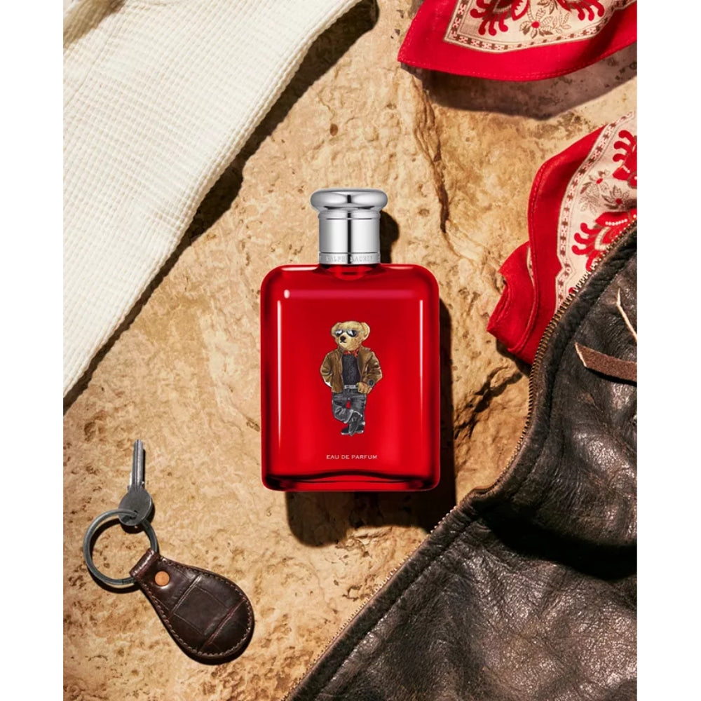 Ralph Lauren Polo Red Men's 4.2 oz Eau de Parfum Limited Bear