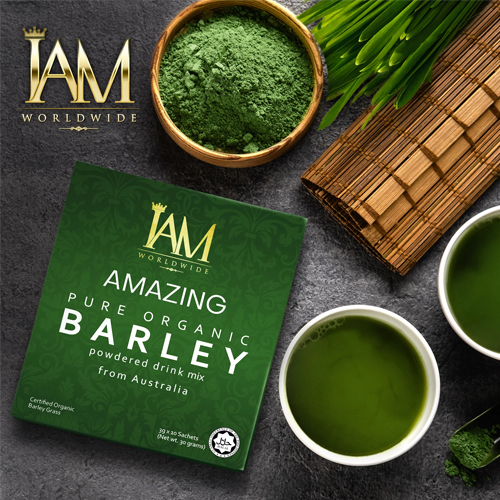 Amazing Pure Organic Barley - I AM Amazing Barley