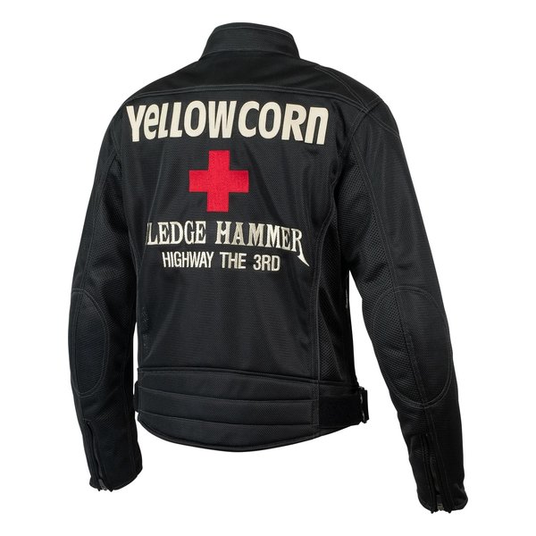 YELLOW CORN CHAMPS ジャケット サイズLLイエローコーン バイク用