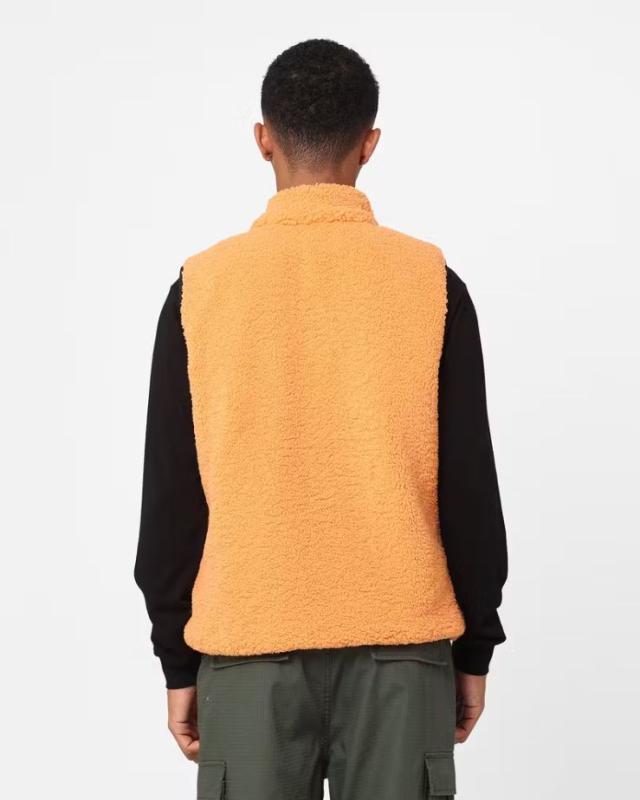 Stussy ステューシー ベスト リバーシブル Reversible Stock Sherpa