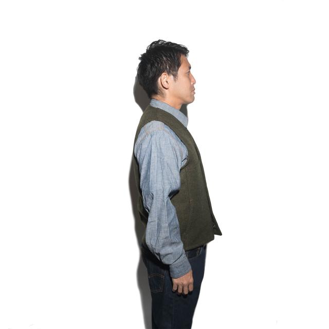 フィルソン FILSON マッキーノ ウール ベスト ソリッドカラー｜ メンズ