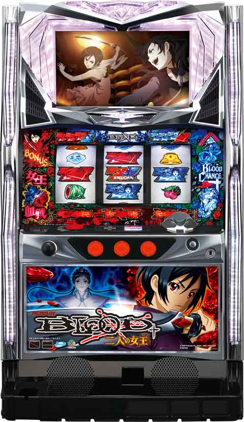 パチスロBLOOD+ 二人の女王 パチスロ スロット 機械割 天井 初打ち