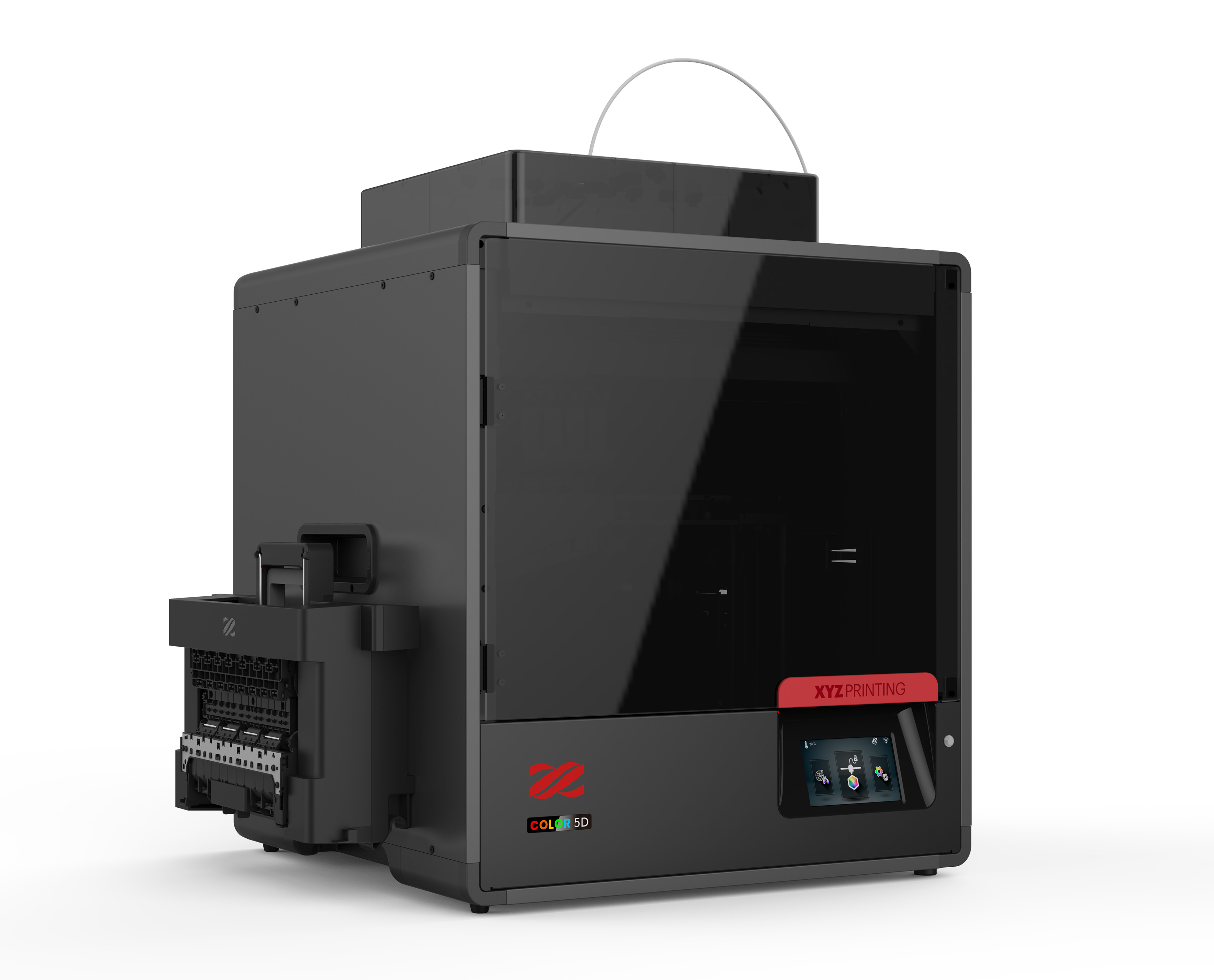 2Dプリントとレーザー彫刻機を1台に統合した3Dプリンタ「da Vinci