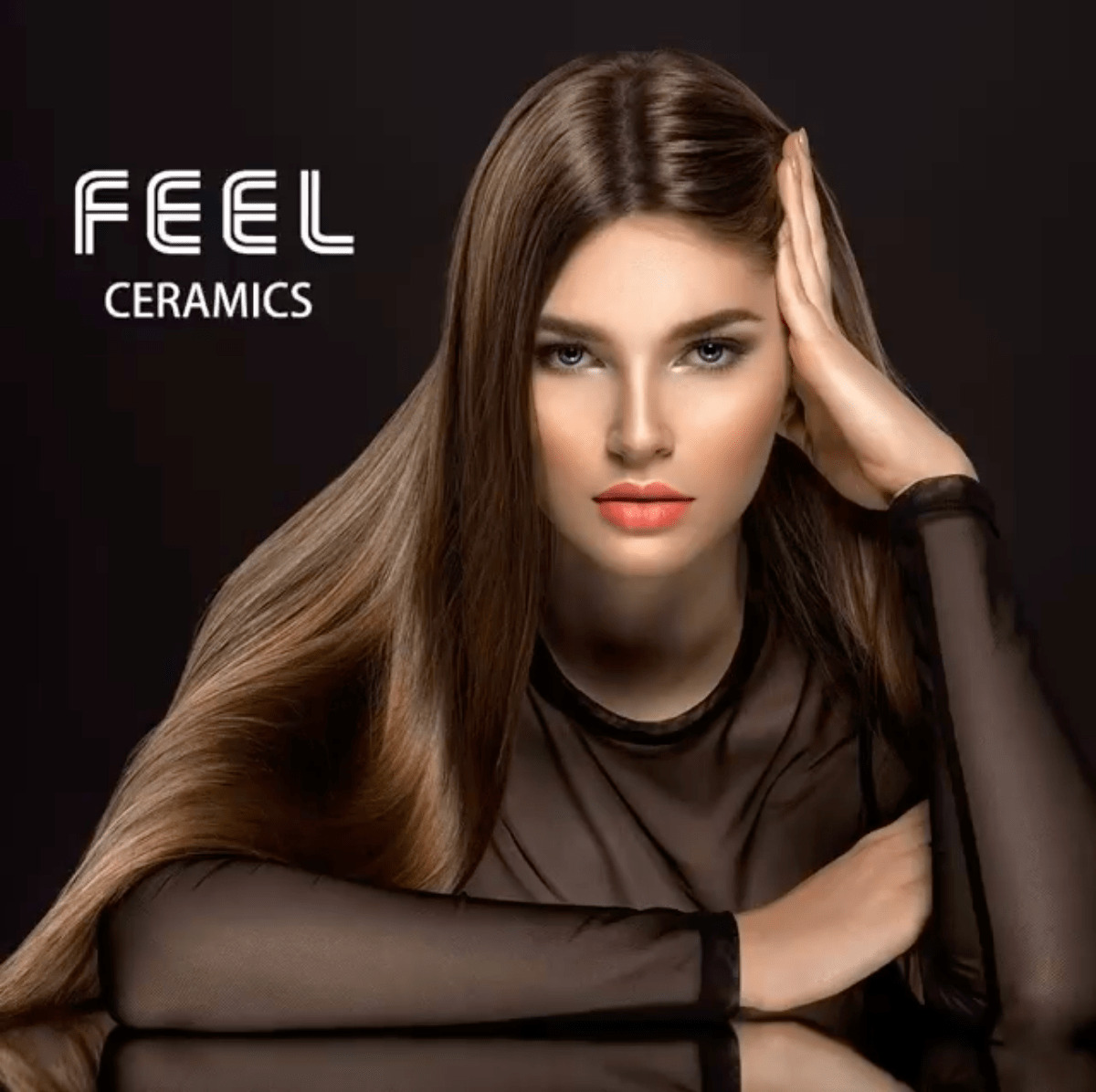 FEEL ピュアセラミックヘアアイロン 〜熱ダメージを防いでしっとり