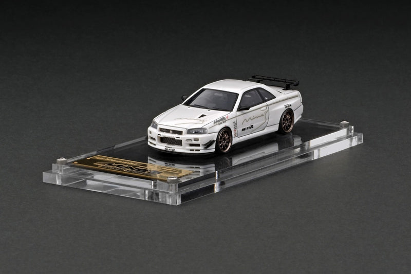 IG2722 Nissan Skyline GT-R Mine's (R34) White – ignition model