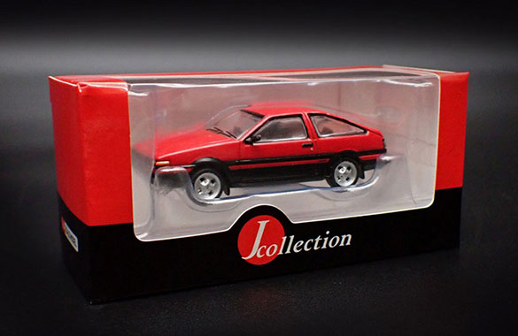 JC64-001-RD 1/64 Toyota Sprinter Trueno (AE86) Red/Black | LINE UP