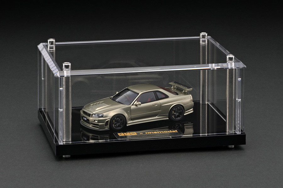 PGM-430103-2 1/43 Nismo R34 GT-R Z-tune Jade Green Luxury package