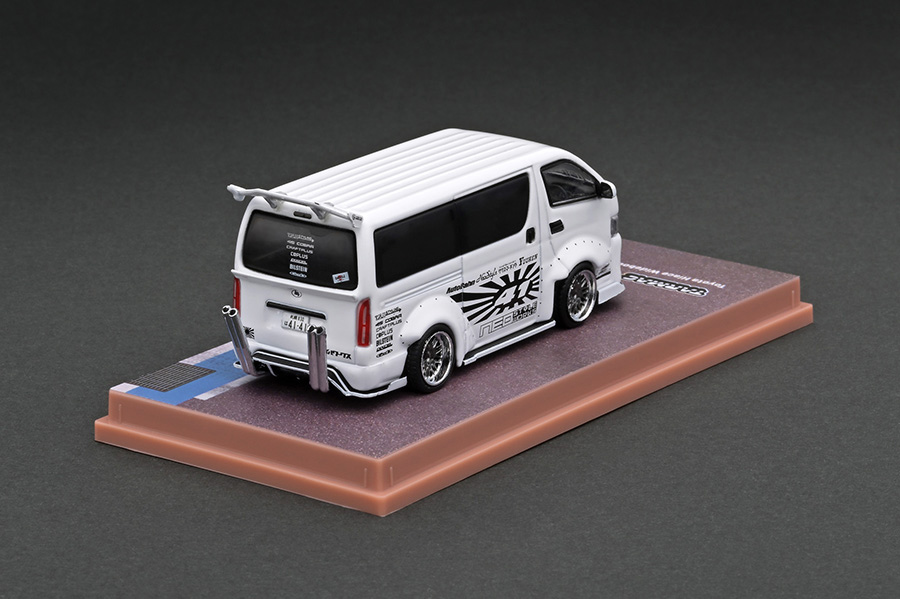 T64-038-WH 1/64 Toyota Hiace Widebody White | LINE UP | [公式