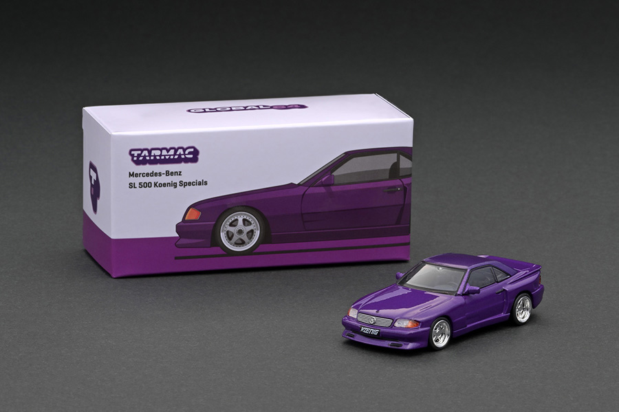 T64G-045-PU 1/64 Mercedes-Benz SL 500 Koenig Specials Purple
